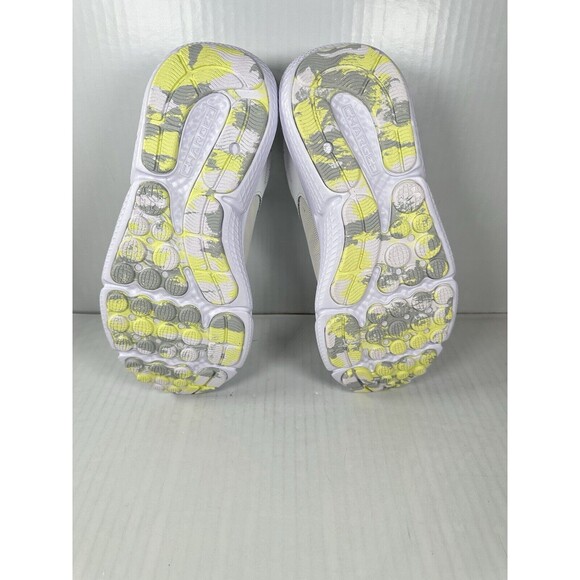 Size 7.5 Womens Under Armour Charged Assert 10 White Running Shoes 3026179-110 - Picture 7 of 8